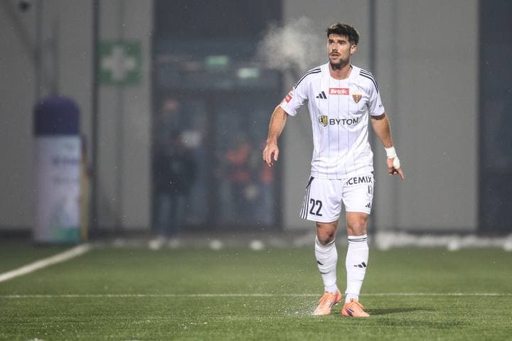 Football. Betclic I Liga. Polonia Bytom - Gornik Leczna. 28.11.2025