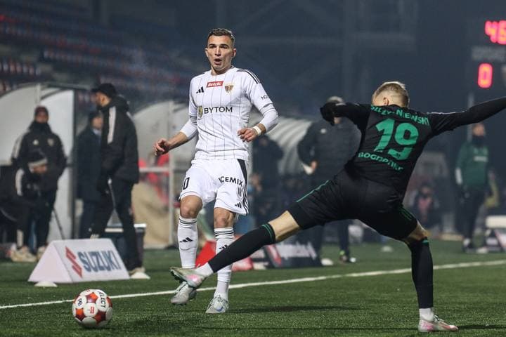 Football. Betclic I Liga. Polonia Bytom - Gornik Leczna. 28.11.2025