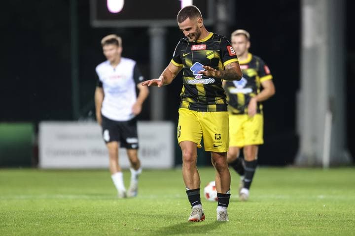Football. Betclic 1 Liga. Puszcza Niepolomice - Wieczysta Krakow. 11.08.2025