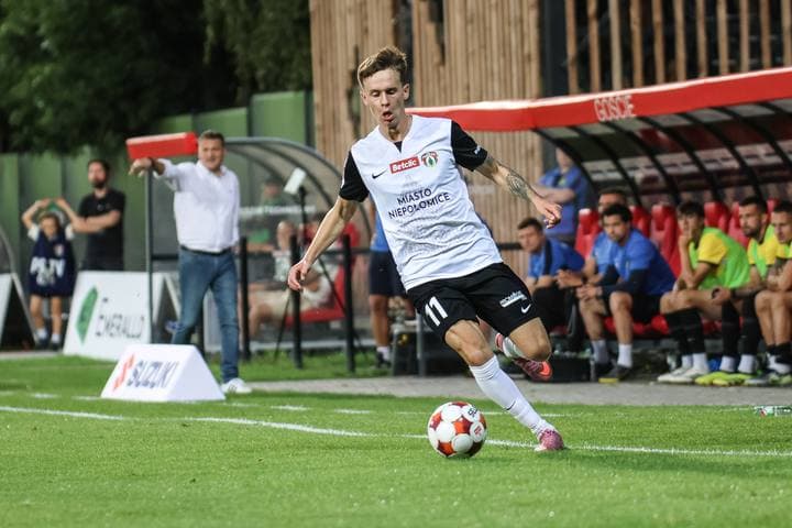 Football. Betclic 1 Liga. Puszcza Niepolomice - Wieczysta Krakow. 11.08.2025