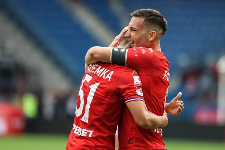 Football. Betclic 1 Liga. Wisla Krakow - LKS Lodz. 26.07.2025
