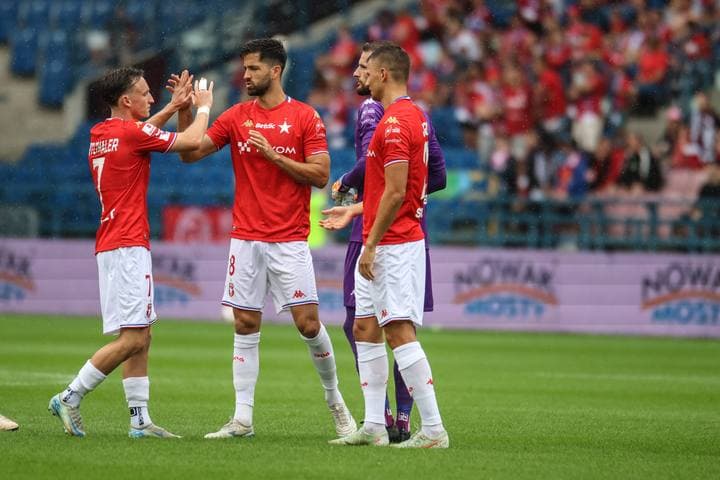 Football. Betclic 1 Liga. Wisla Krakow - LKS Lodz. 26.07.2025