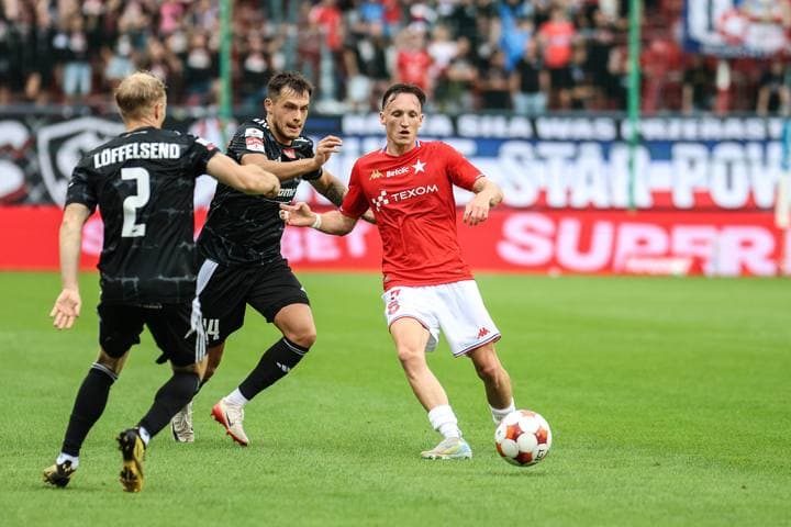 Football. Betclic 1 Liga. Wisla Krakow - LKS Lodz. 26.07.2025