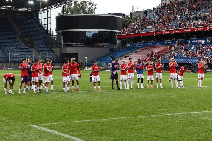 Football. Betclic 1 Liga. Wisla Krakow - LKS Lodz. 26.07.2025