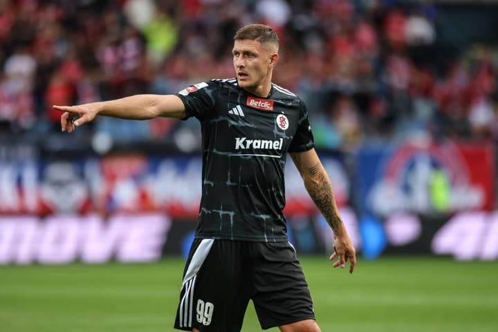 Football. Betclic 1 Liga. Wisla Krakow - LKS Lodz. 26.07.2025