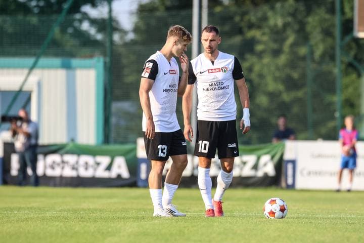 Football. Betclic 1 Liga. Puszcza Niepolomice - Ruch Chorzow. 21.07.2025