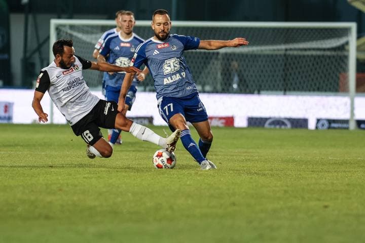 Football. Betclic 1 Liga. Puszcza Niepolomice - Ruch Chorzow. 21.07.2025