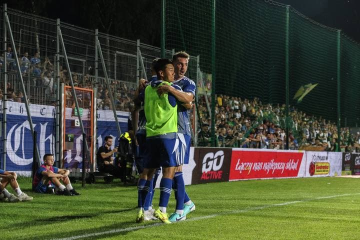 Football. Betclic 1 Liga. Puszcza Niepolomice - Ruch Chorzow. 21.07.2025