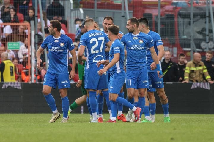 Football. PKO BP Ekstraklasa. Puszcza Niepolomice - Slask Wroclaw. 24.05.2025
