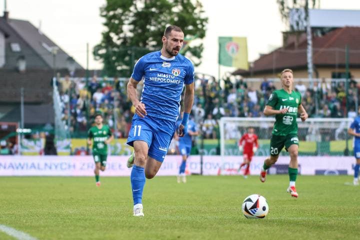 Football. PKO BP Ekstraklasa. Puszcza Niepolomice - Slask Wroclaw. 24.05.2025