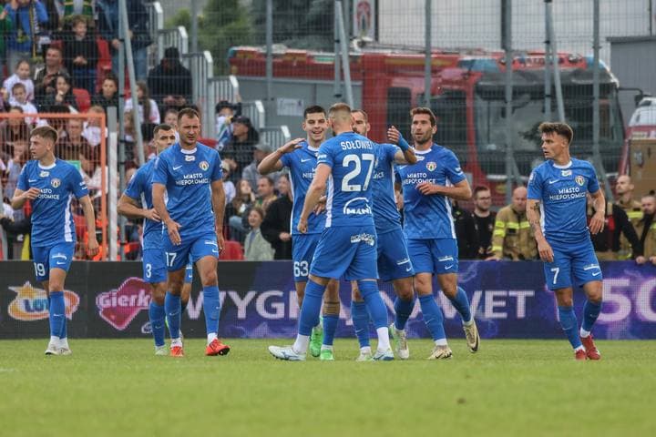 Football. PKO BP Ekstraklasa. Puszcza Niepolomice - Slask Wroclaw. 24.05.2025