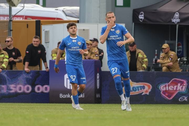 Football. PKO BP Ekstraklasa. Puszcza Niepolomice - Slask Wroclaw. 24.05.2025
