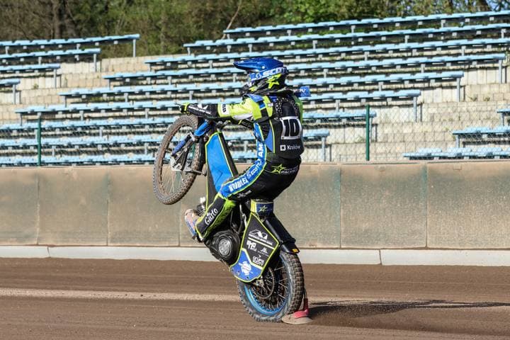 Speedway. Krajowa Liga Zuzlowa. Speedway Krakow - OK Kolejarz Opole. 20.04.2025