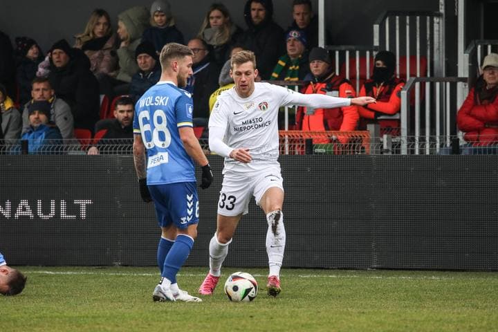 Football. PKO BP Ekstraklasa. Puszcza Niepolomice - Motor Lublin. 02.03.2025