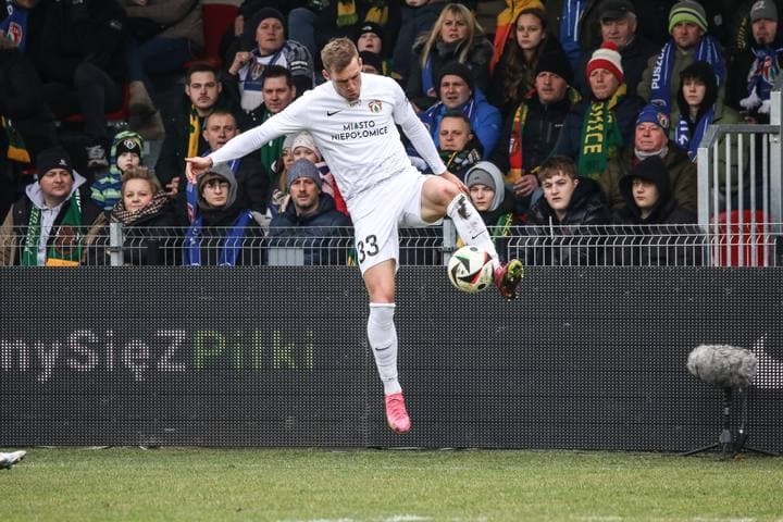 Football. PKO BP Ekstraklasa. Puszcza Niepolomice - Motor Lublin. 02.03.2025