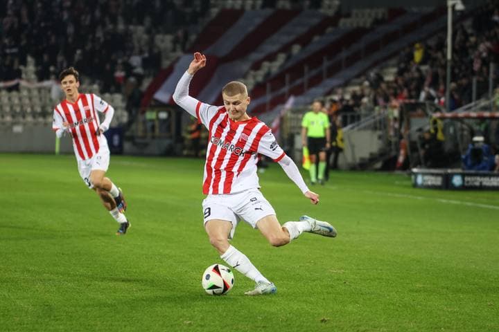 Football. PKO BP Ekstraklasa. Cracovia - Zaglebie Lubin. 29.11.2024