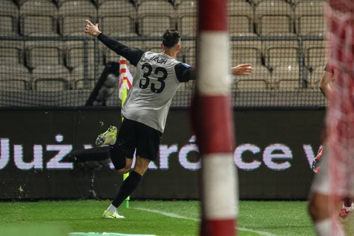 Football. PKO BP Ekstraklasa. Cracovia - Zaglebie Lubin. 29.11.2024