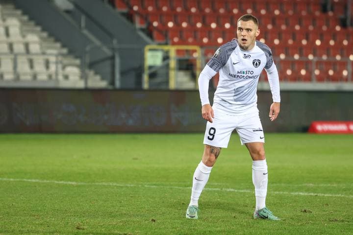 Football. PKO BP Ekstraklasa. Puszcza Niepolomice - Widzew Lodz. 25.11.2024