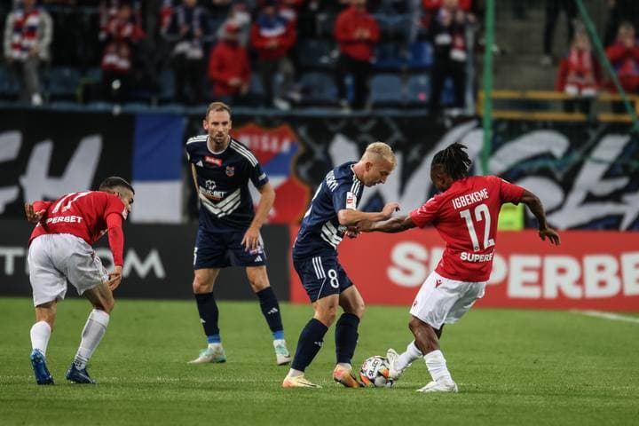 Football. Betclic 1. Liga. Wisla Krakow - Bruk-Bet Termalica Nieciecza. 18.10.2024