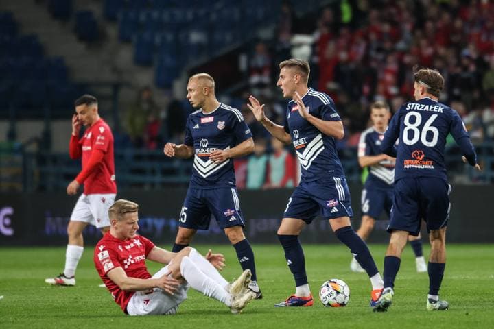 Football. Betclic 1. Liga. Wisla Krakow - Bruk-Bet Termalica Nieciecza. 18.10.2024