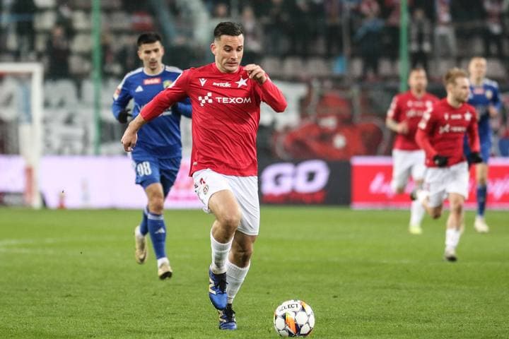 Football. Betclic 1. Liga. Wisla Krakow - Miedz Legnica. 12.12.2024