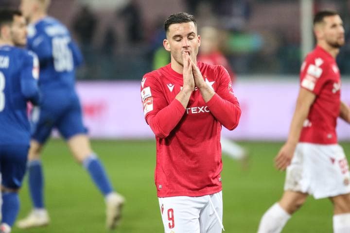 Football. Betclic 1. Liga. Wisla Krakow - Miedz Legnica. 12.12.2024