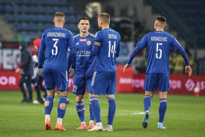 Football. Betclic 1. Liga. Wisla Krakow - Miedz Legnica. 12.12.2024