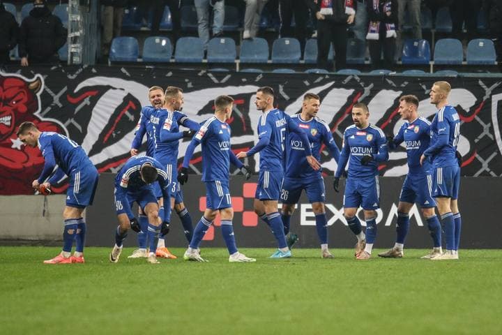 Football. Betclic 1. Liga. Wisla Krakow - Miedz Legnica. 12.12.2024