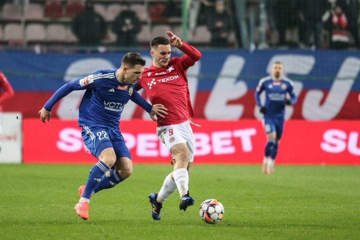 Football. Betclic 1. Liga. Wisla Krakow - Miedz Legnica. 12.12.2024