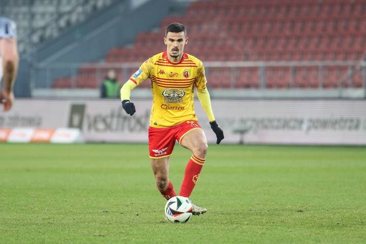 Football. PKO BP Ekstraklasa. Puszcza Niepolomice - Jagiellonia Bialystok. 08.12.2024