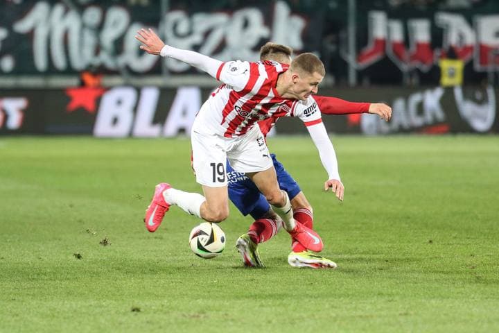 Football. PKO BP Ekstraklasa. Cracovia - Rakow Czestochowa. 01.02.2025