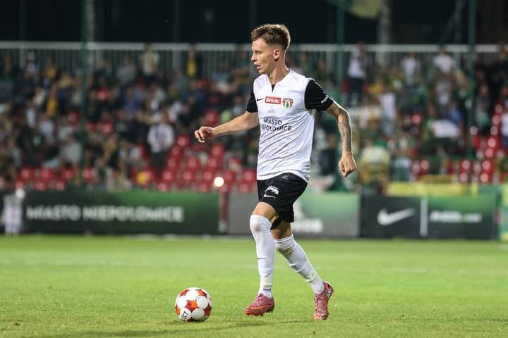Pilka Nozna. Betclic 1 Liga. Puszcza Niepolomice - GKS Tychy. 21.08.2025