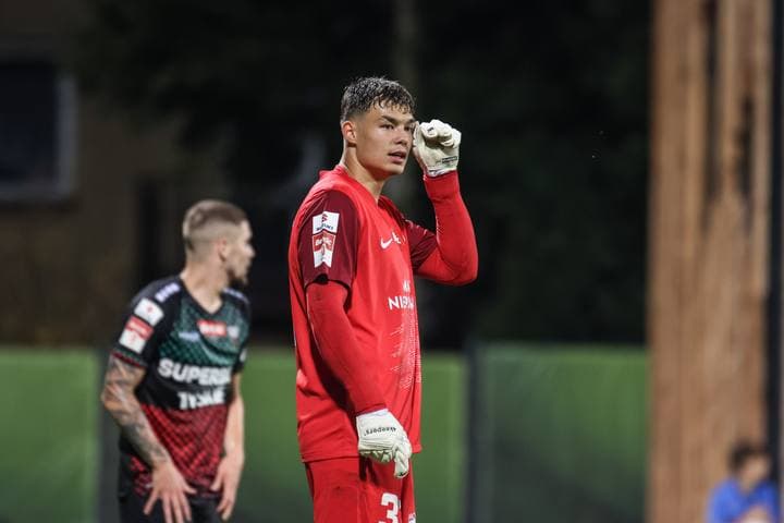 Football. Betclic 1 Liga. Puszcza Niepolomice - GKS Tychy. 21.08.2025