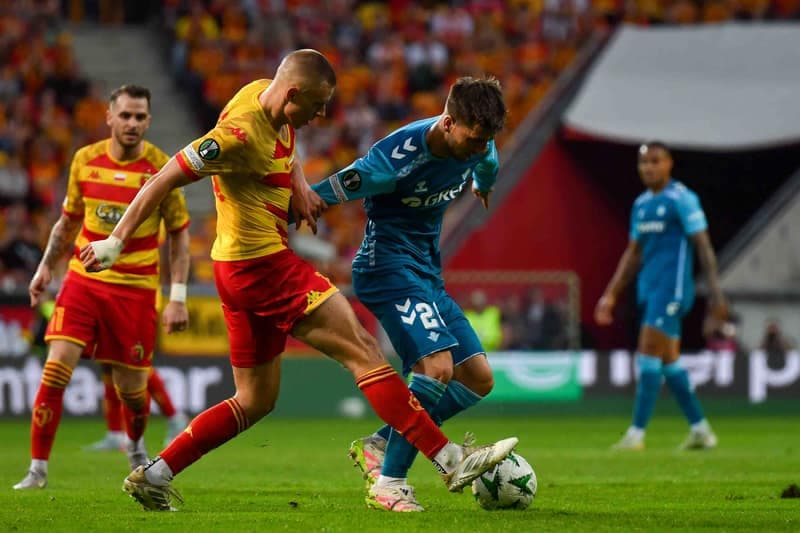 Football. UEFA Conference League. Jagiellonia Bialystok - Real Betis Balompie. 17.04.2025