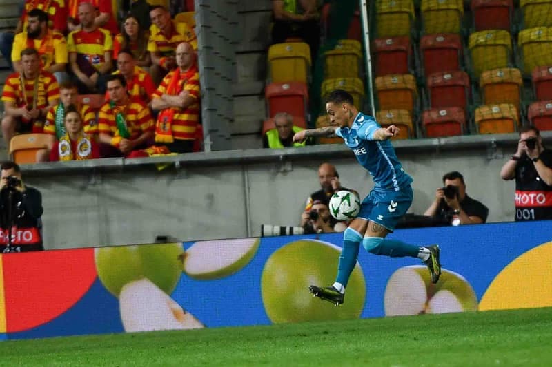 Football. UEFA Conference League. Jagiellonia Bialystok - Real Betis Balompie. 17.04.2025
