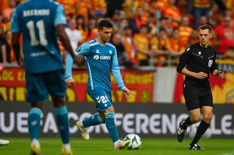 Football. UEFA Conference League. Jagiellonia Bialystok - Real Betis Balompie. 17.04.2025