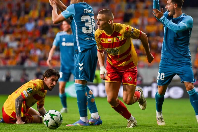 Football. UEFA Conference League. Jagiellonia Bialystok - Real Betis Balompie. 17.04.2025