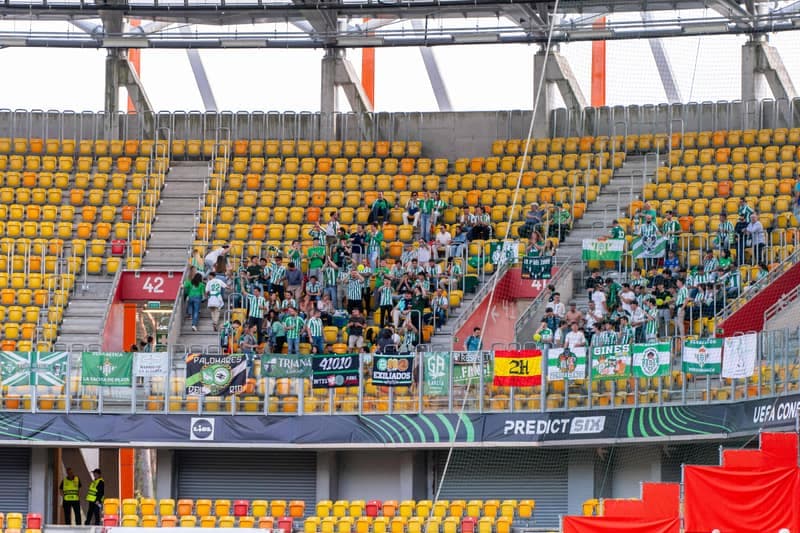 Football. UEFA Conference League. Jagiellonia Bialystok - Real Betis. 17.04.2025