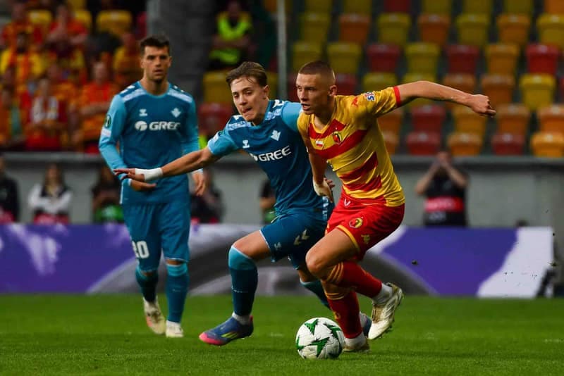 Football. UEFA Conference League. Jagiellonia Bialystok - Real Betis Balompie. 17.04.2025