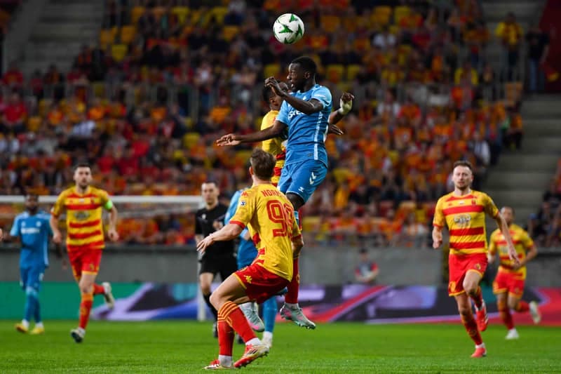Football. UEFA Conference League. Jagiellonia Bialystok - Real Betis Balompie. 17.04.2025