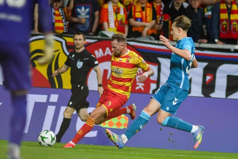 Football. UEFA Conference League. Jagiellonia Bialystok - Real Betis Balompie. 17.04.2025