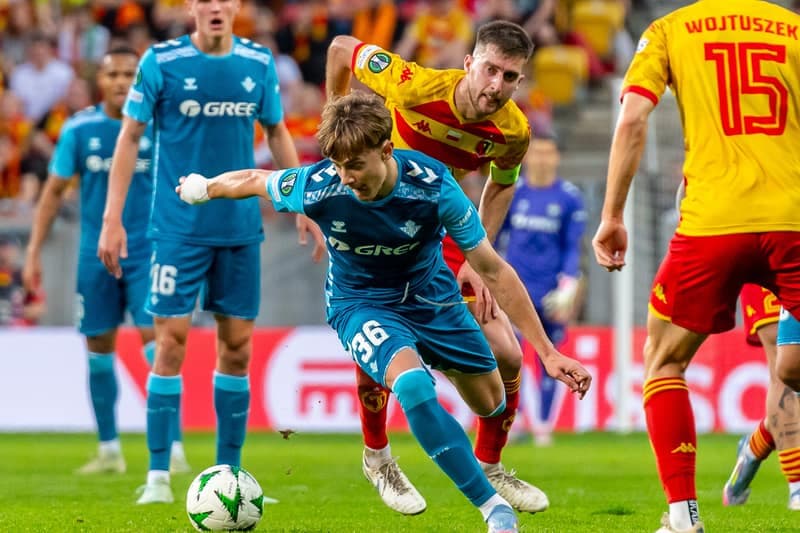 Football. UEFA Conference League. Jagiellonia Bialystok - Real Betis. 17.04.2025