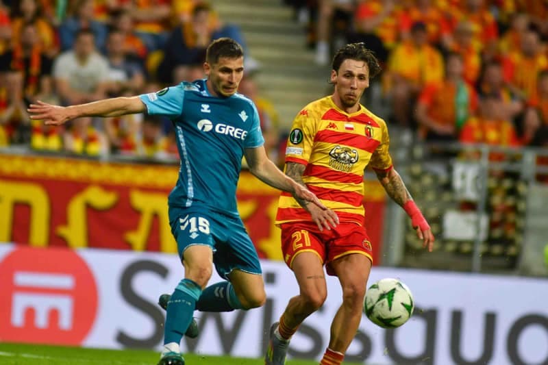 Football. UEFA Conference League. Jagiellonia Bialystok - Real Betis Balompie. 17.04.2025