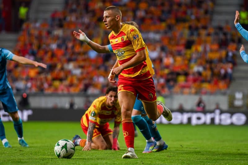 Football. UEFA Conference League. Jagiellonia Bialystok - Real Betis Balompie. 17.04.2025
