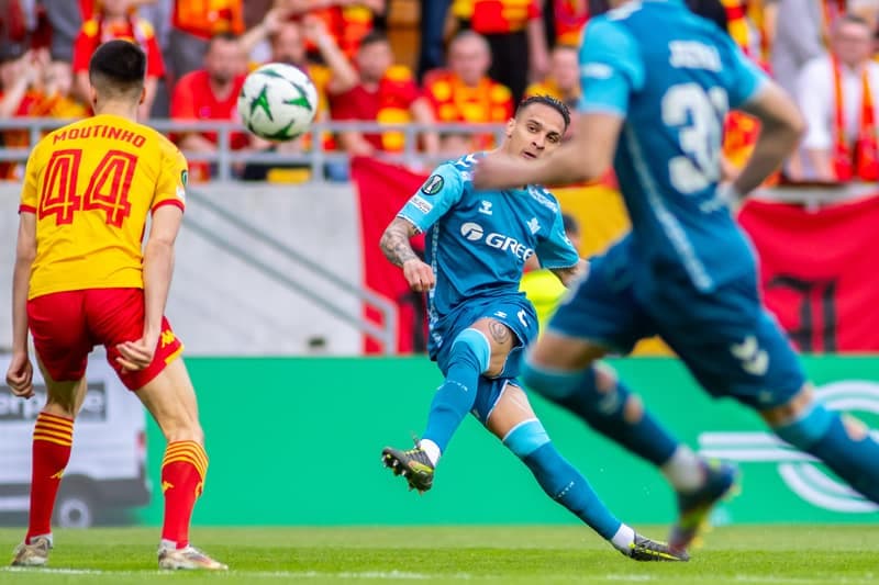 Football. UEFA Conference League. Jagiellonia Bialystok - Real Betis. 17.04.2025
