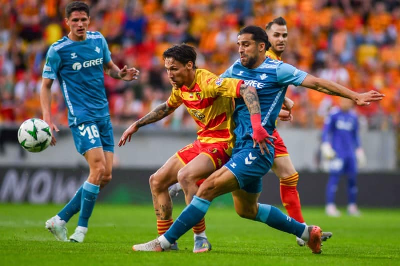 Football. UEFA Conference League. Jagiellonia Bialystok - Real Betis Balompie. 17.04.2025