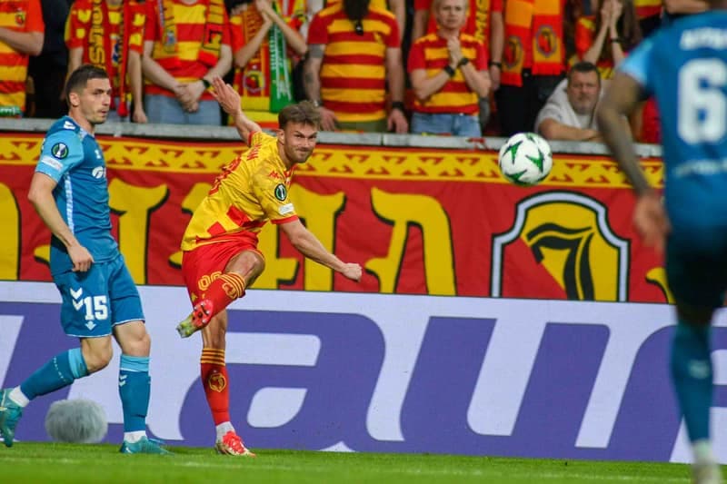 Football. UEFA Conference League. Jagiellonia Bialystok - Real Betis Balompie. 17.04.2025