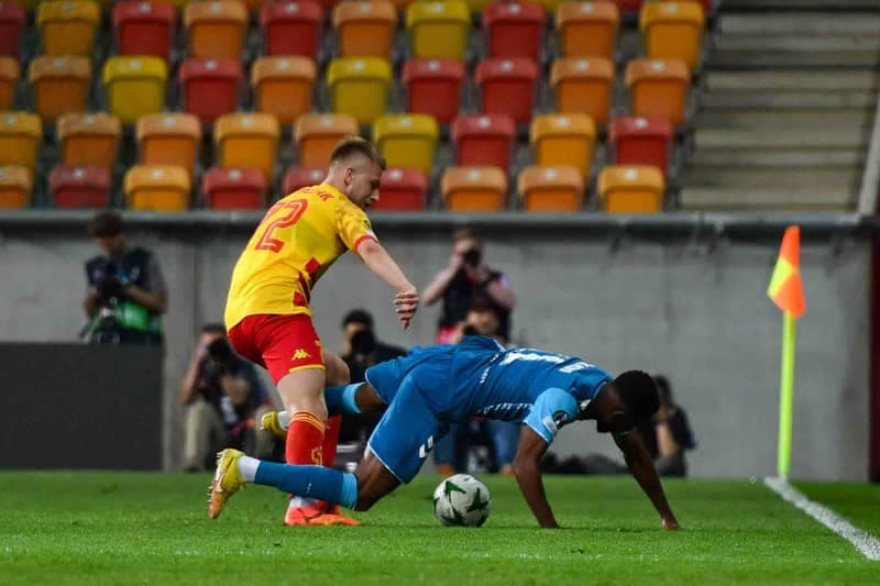 Football. UEFA Conference League. Jagiellonia Bialystok - Real Betis Balompie. 17.04.2025