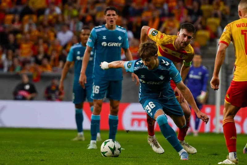 Football. UEFA Conference League. Jagiellonia Bialystok - Real Betis Balompie. 17.04.2025