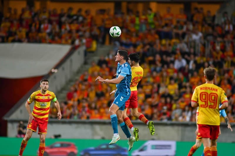 Football. UEFA Conference League. Jagiellonia Bialystok - Real Betis Balompie. 17.04.2025